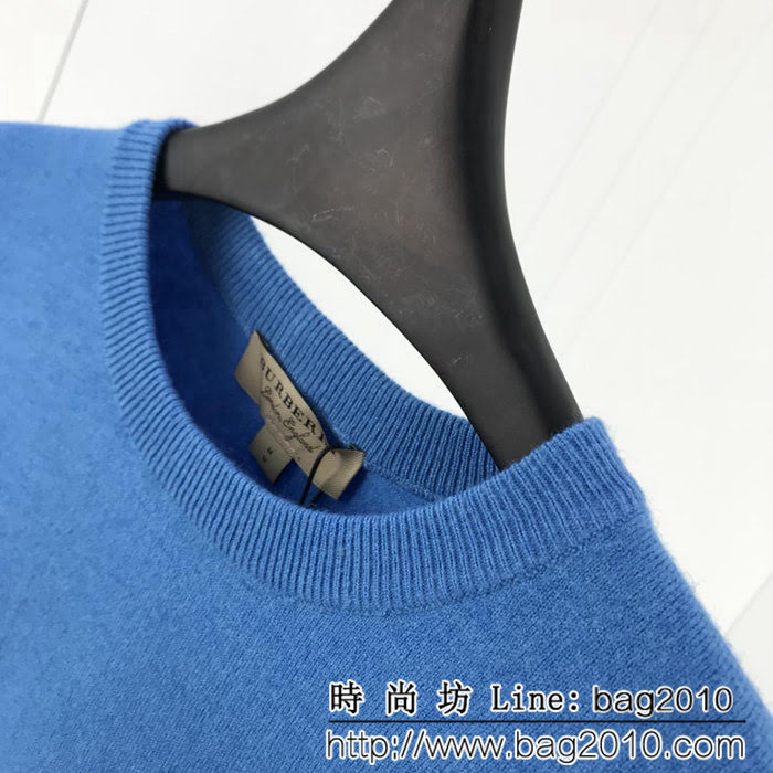 BURBERRY巴寶莉 18SS秋冬新款 手臂Burberry字母logo 簡單百搭款 毛衣 ydi1089